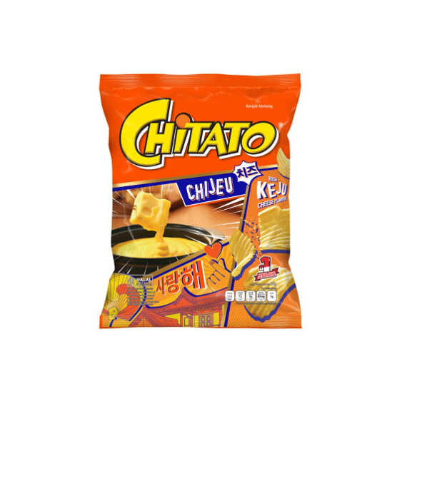 CHITATO KEJU CHEESE FLAVOUR CHIPS 68GM 