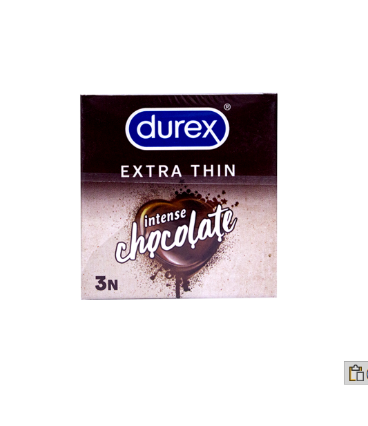 DUREX EXTRA THIN CHOCOLATE 3PCS 