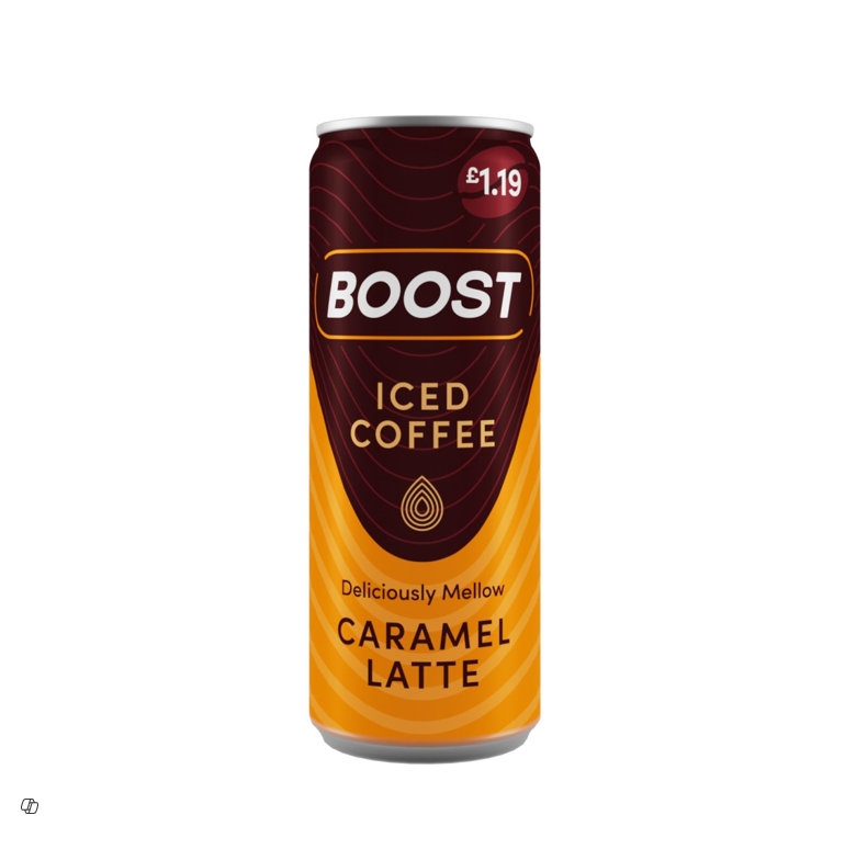 BOOST ICED COFFEE CARAMEL LATTE 250ML 