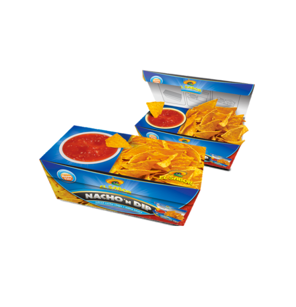 EL SABOR NACHO'N DIP SALSA CHIPS 175GM