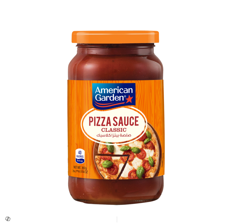AMERICAN GARDEN PIZZA SAUCE CLASSIC 14OZ