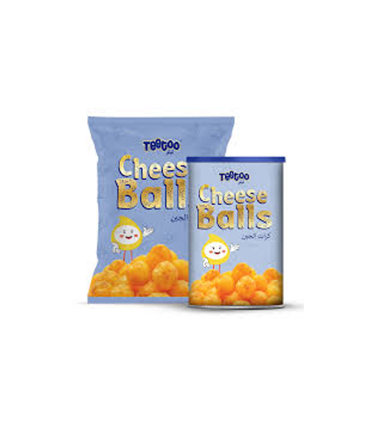 TETOO CHEESE BALL CAN 80GM 
