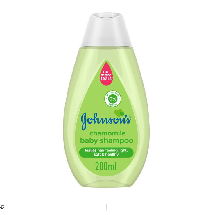 JOHNSONS CHAMOMILE BABY SHAMPOO 200ML 