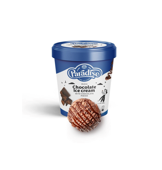 PARADISE CHOCOLATE ICE CREAM CUP 140ML 
