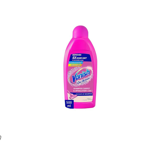 VANISH OXI ACTION SHAMPOO CARPET 500 ML