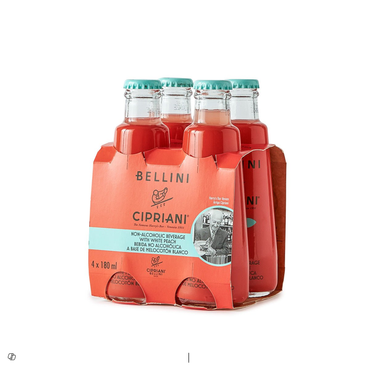 BELLINI CIPRIANI DRINK BELLINI 180MLX4