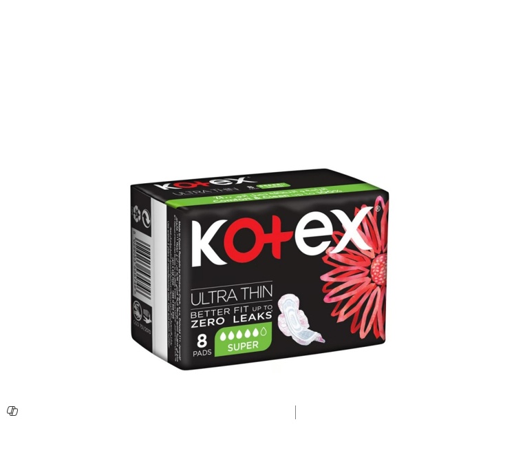 KOTEX ULTRA THIN SUPER 8 PADS 