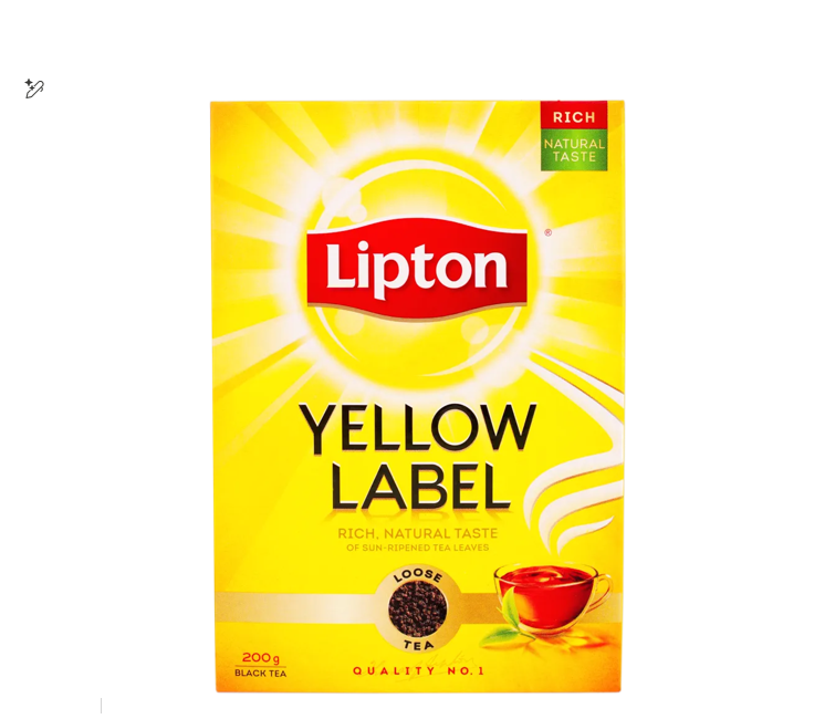 LIPTON YELLOW LABEL TEA 200 GM 