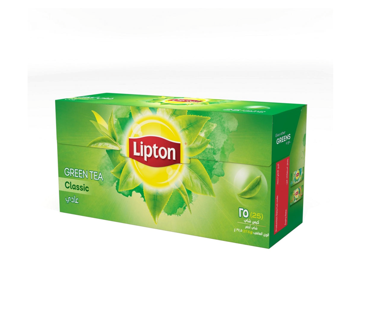 LIPTON GREEN TEA 25 TEA BAG 