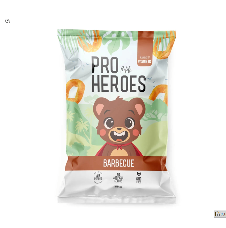 PROLIFE HEROES CHIPS BARBECUE 30GM