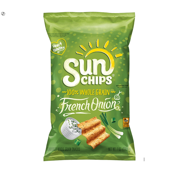 SUN CHIPS FRESH ONION 6.5OZ 