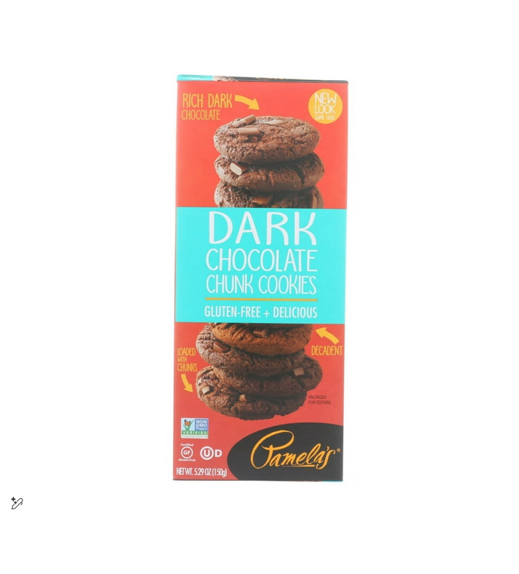 Dark Choco Chunk Cookies (1X5)150Gr - GF