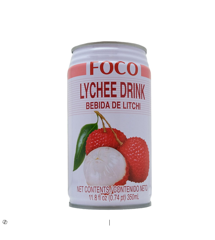 FOCO DRINK LYCHEE 350ML