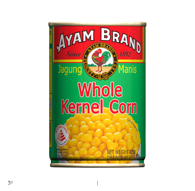 AA WHOLE KERNEL CORN 425GM 