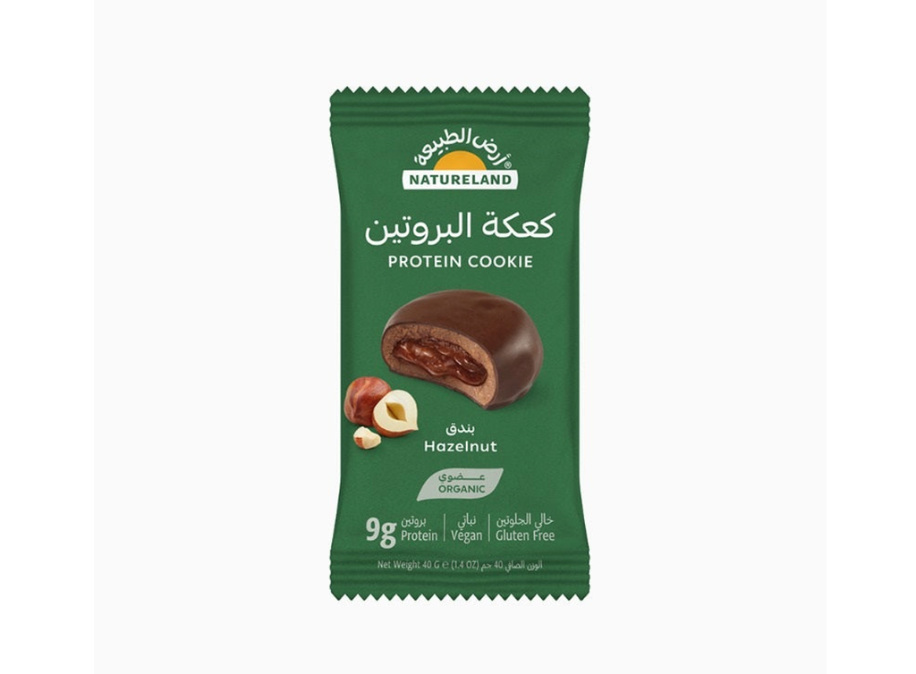NATURELAND PROTEIN COOKIE HAZELNUT 40 GM 