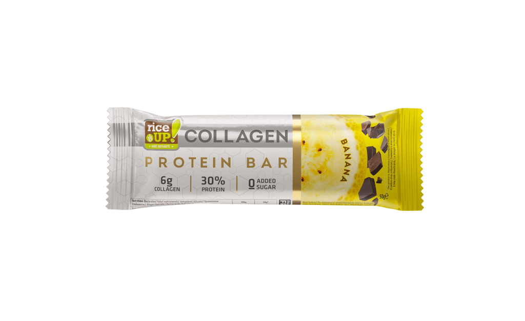RICE UP PROTEIN COLLAGEN BAR BANANA (50GMS) 