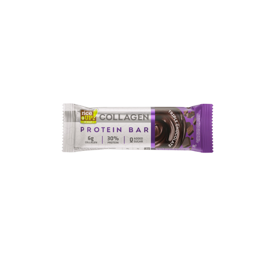 RICE UP PROTEIN COLLAGEN BAR TRIPLE CHOCOLATE (50GMS) 