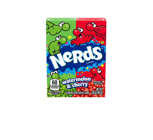 NERDS WATERMELON CHERRY 46.7GM 