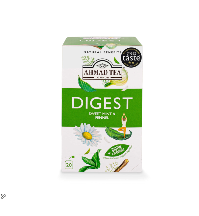 AHMAD TEA DIGEST SWEET MINT FENNEL 20BAGS