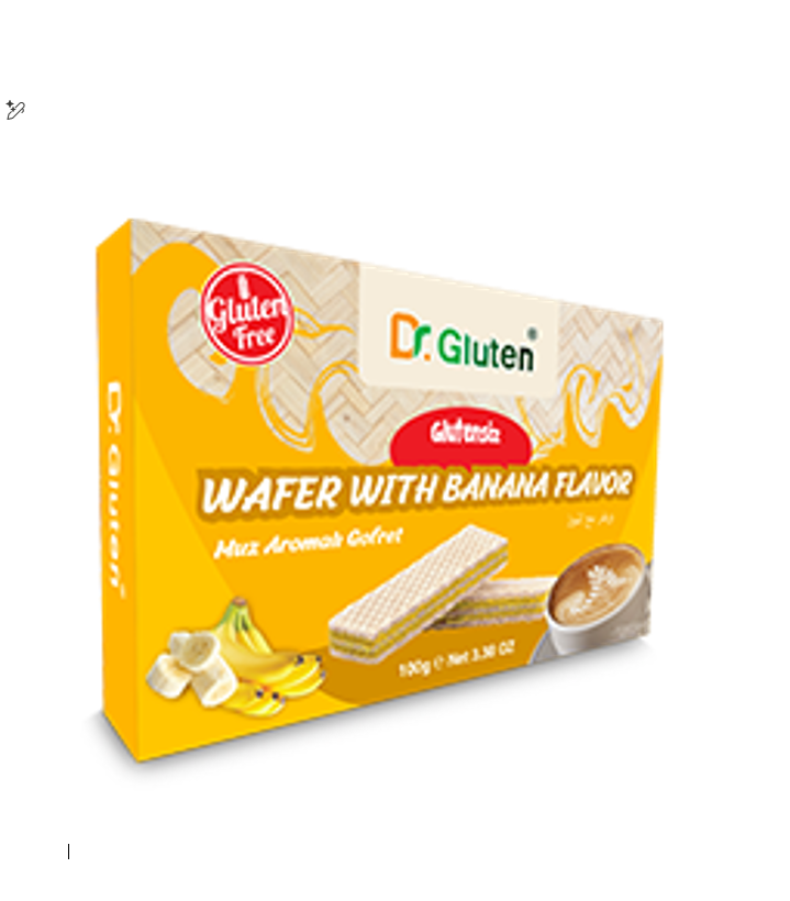 DR. GLUTEN WAFER WITH BANANA FLAVOR 100GM