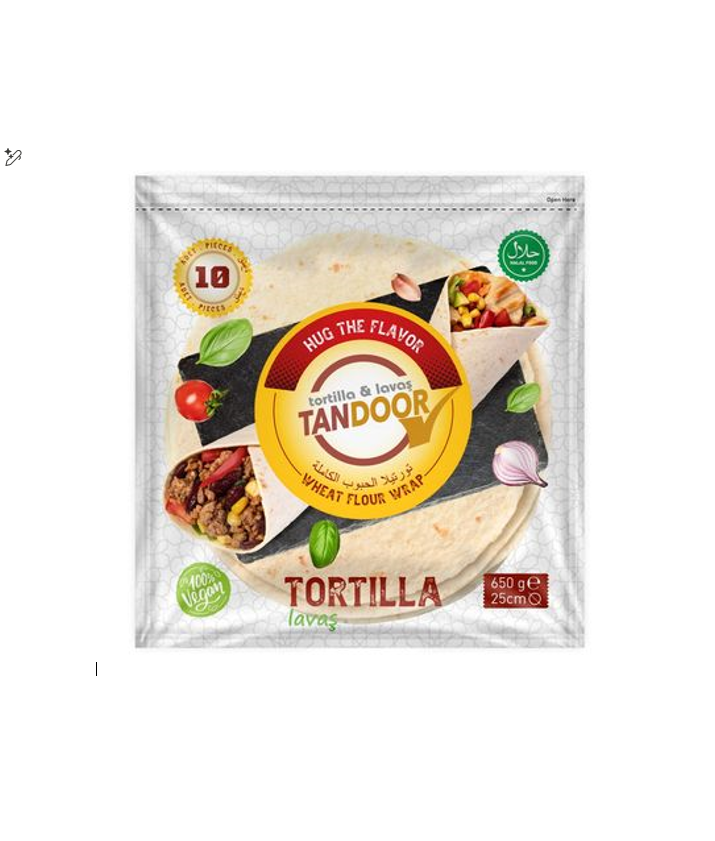 TANDOOR TORTILLA 20CM 6PC 
