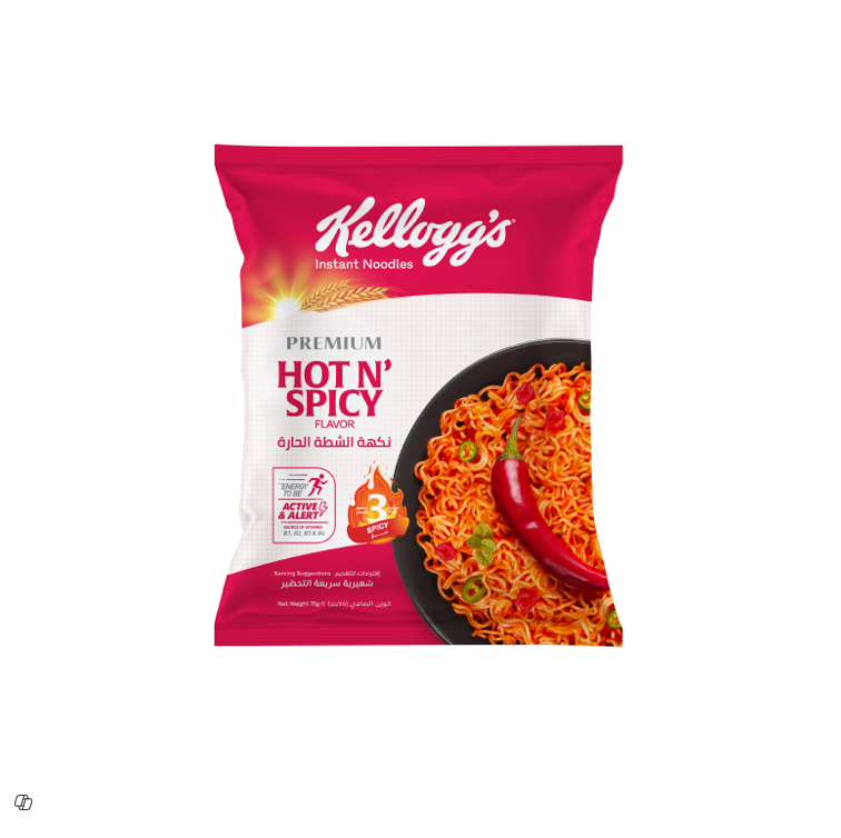 KELLOGG"S NOODLE HOT SPICY 75GM