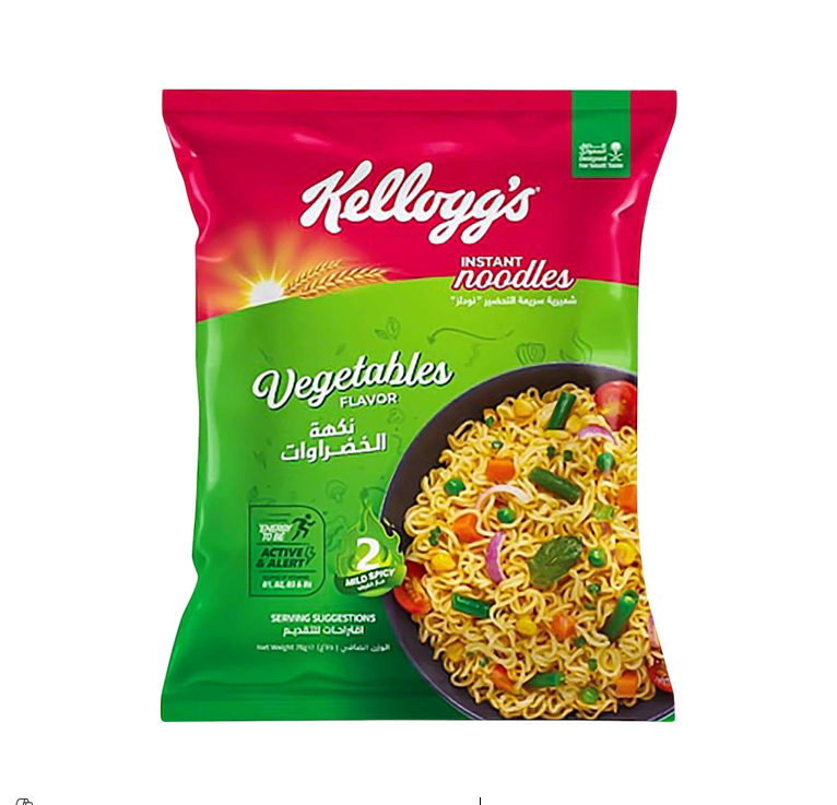 KELLOGG'S NOODLE VEGETABLES 75GM