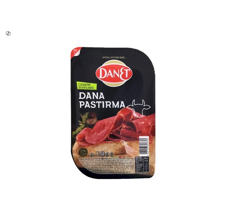 DANET PASTRAMI BEEF 70GM