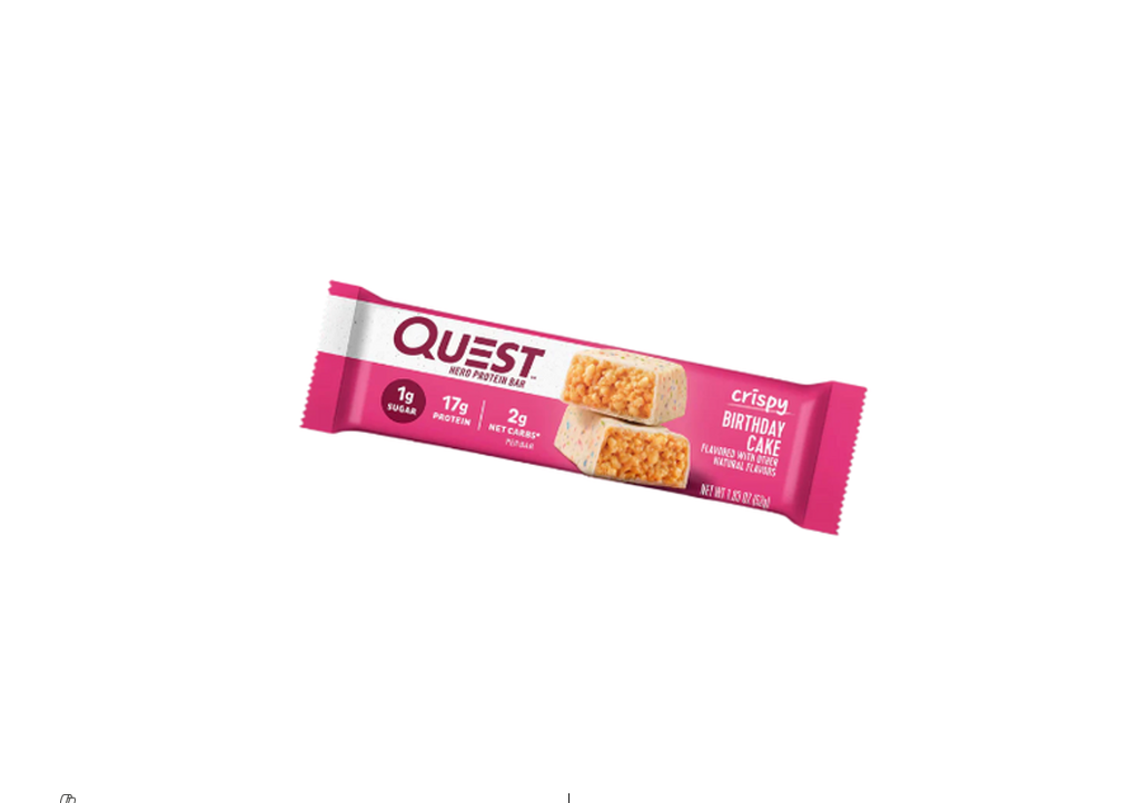 QUEST PROTEIN BAR CRISPY BIRTHDAY CAKE 52GM 