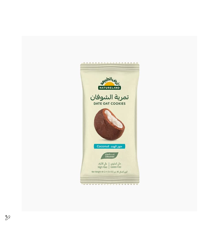 NATURELAND DATE OAT COOKIES COCONUT 