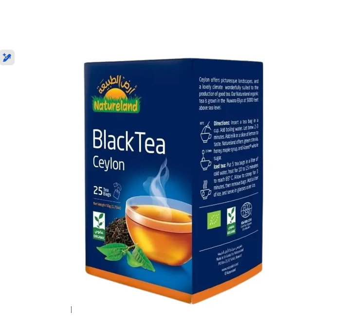 NATURELAND CEYLON BLACK TEA 50GM 