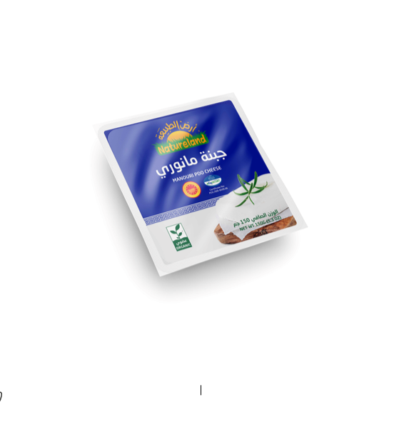NATURELAND MANOURI PDO CHEESE 150GM 