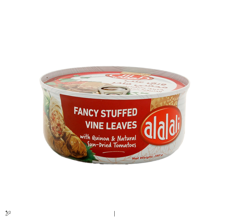 FANCY STUFFED VINE LEAVE WITH QUINAO$NATURAL SUN-DRIED TOMATOES 280GM