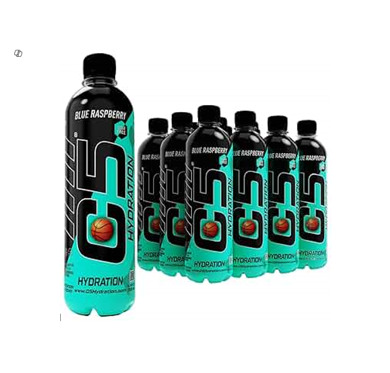 C5 HYDRATION DRINK BLUE RASPBERRY 500ML 