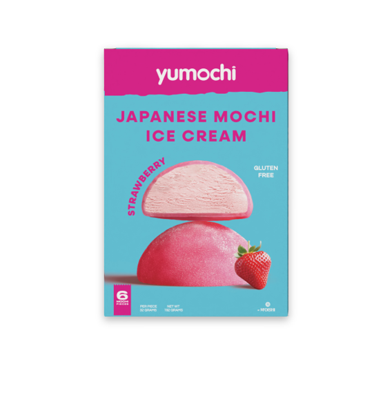 YUMOCHI JAPANESE MOCHI ICE CREAM STRAWBERRY 192GM