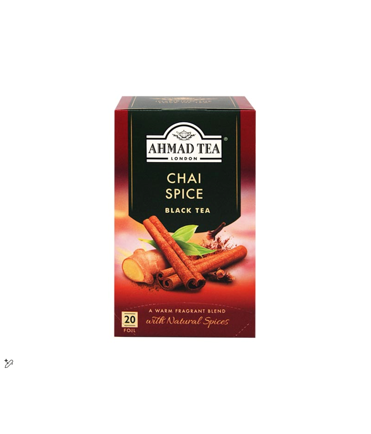 AHMAD TEA CHAI SPICE BLACK TEA 40GM