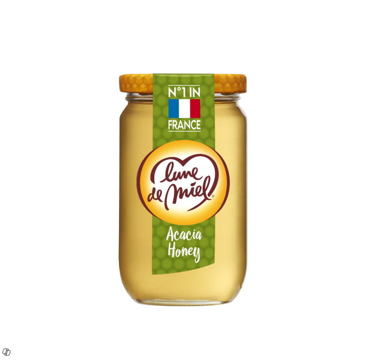 LUNE DE MIEL ACACIA ORGANIC HONEY 375GM