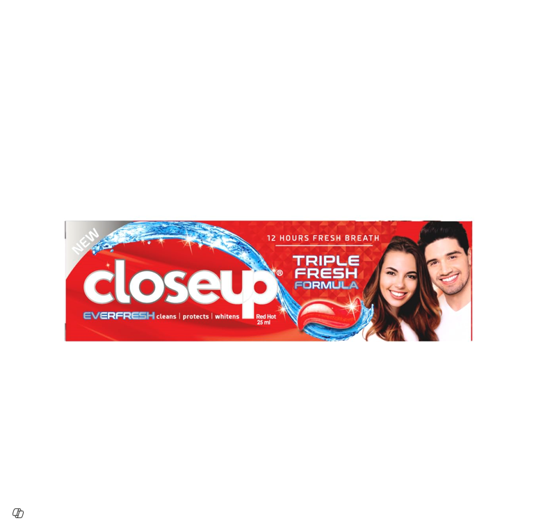 CLOSEUP TOOTH PASTE RED HOT GZL 25ML 
