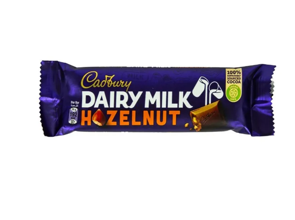 CADBURY DAIRY MILK HAZELNUT CHOCOLATE 32GM 