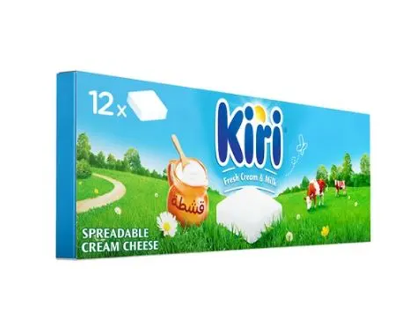 KIRI FRESH CREAM AND MILK SPREADABLE CREAM CHEESE 200GM 