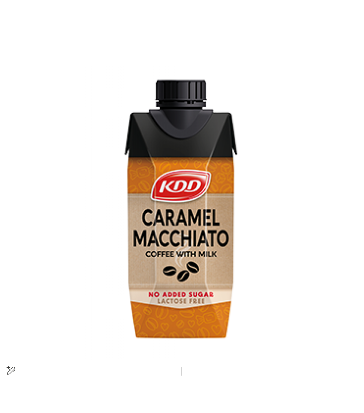 KDD CARAMEL MACHIATO COFFEE WITH MILK 250ML