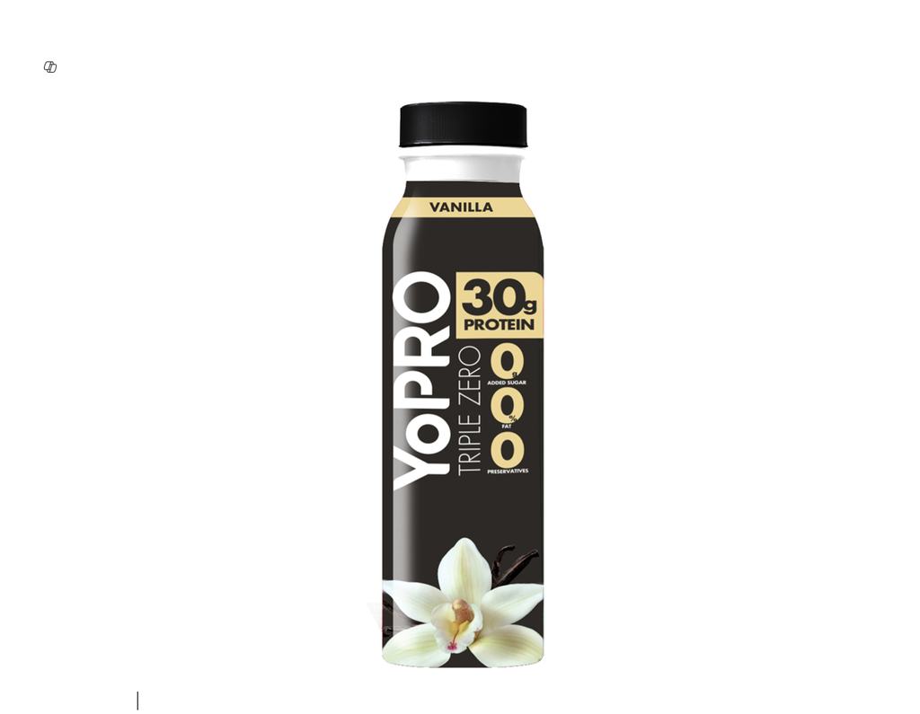 YOPRO PROTEIN MILK VANILLA TRIPLE ZERO 300ML
