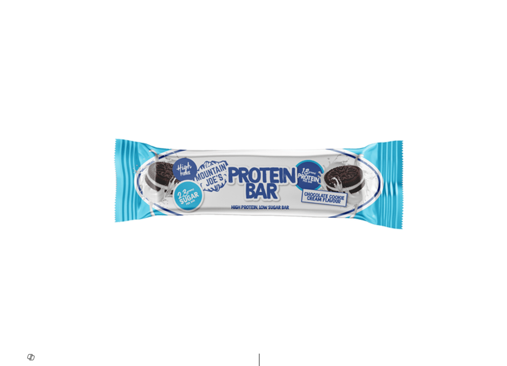 MOUNTAIN JOE PROTEIN BAR COOKIES AND CEAM 55GM