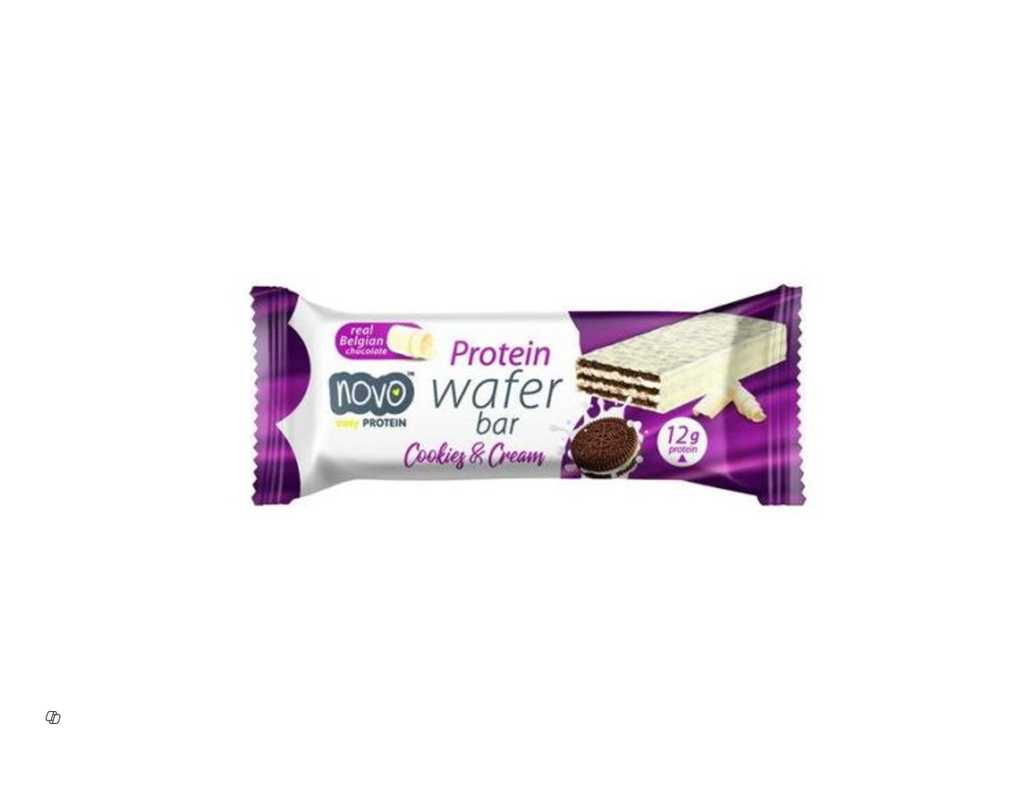 NOVO PROTEIN WAFER COOKIES CREAM 40GM 