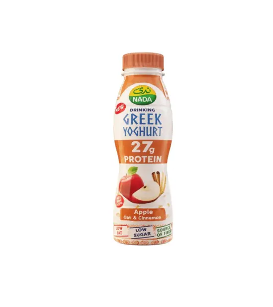 NADA GREEK YOGHURT 0%FAT 27PROTEIN Blackberry & RASPERRY WITH MIXED FRUITS 330ML