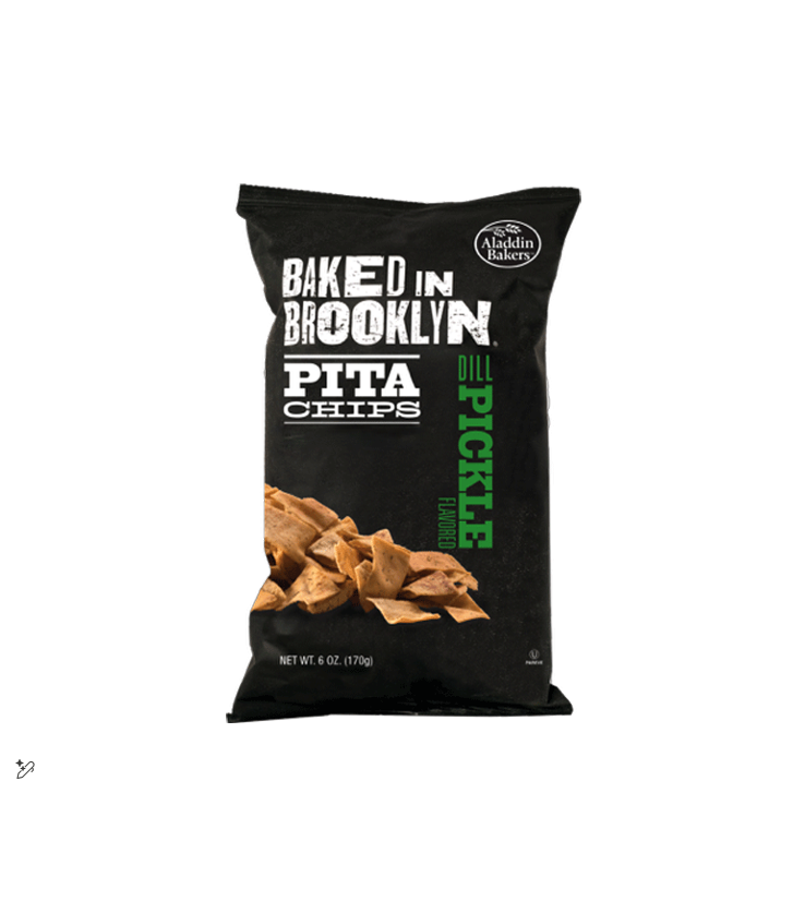 BAKED IN BROOKLYN PITA CHIPS 170GM