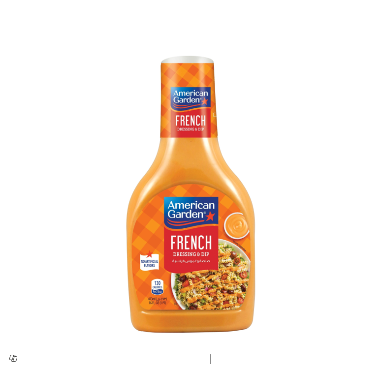 AMERICAN GARDEN FRENCH DRESSING&DIP 473ML