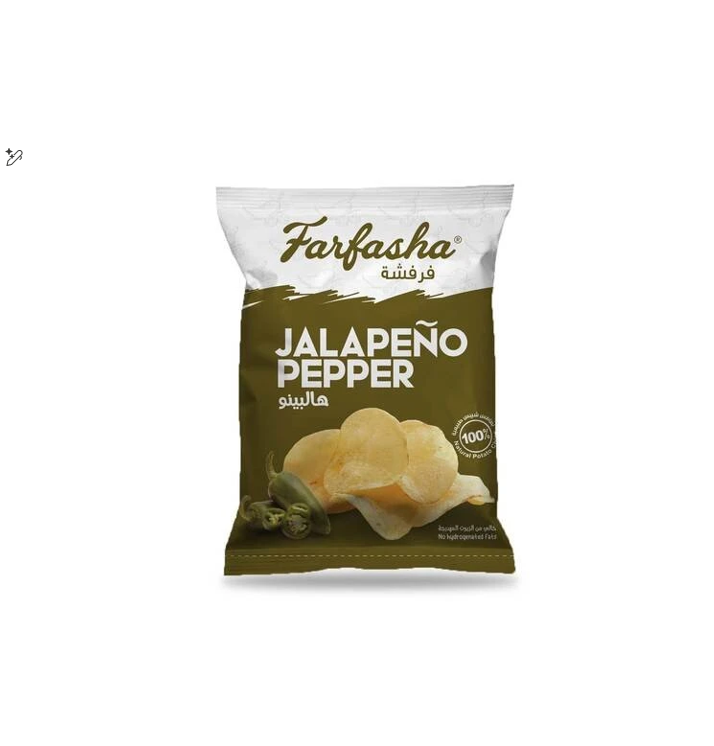 FARFASHA POTATO CHIPS JALAPENO 75GM