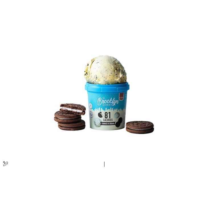 BROOKLYN CALORIES COOKIES CREAM 125ML 