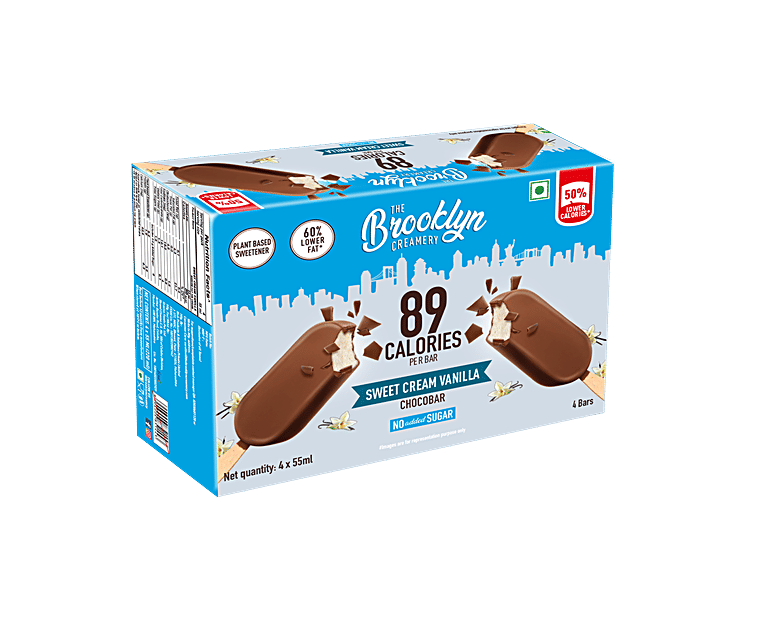 BROOKLYN ICE CREAM VANILA 4X55ML